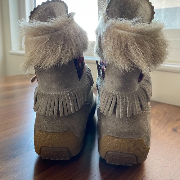 TECNICA Navajo Apres Ski Booties - CAMEL Size 7 - Picture 8 of 9